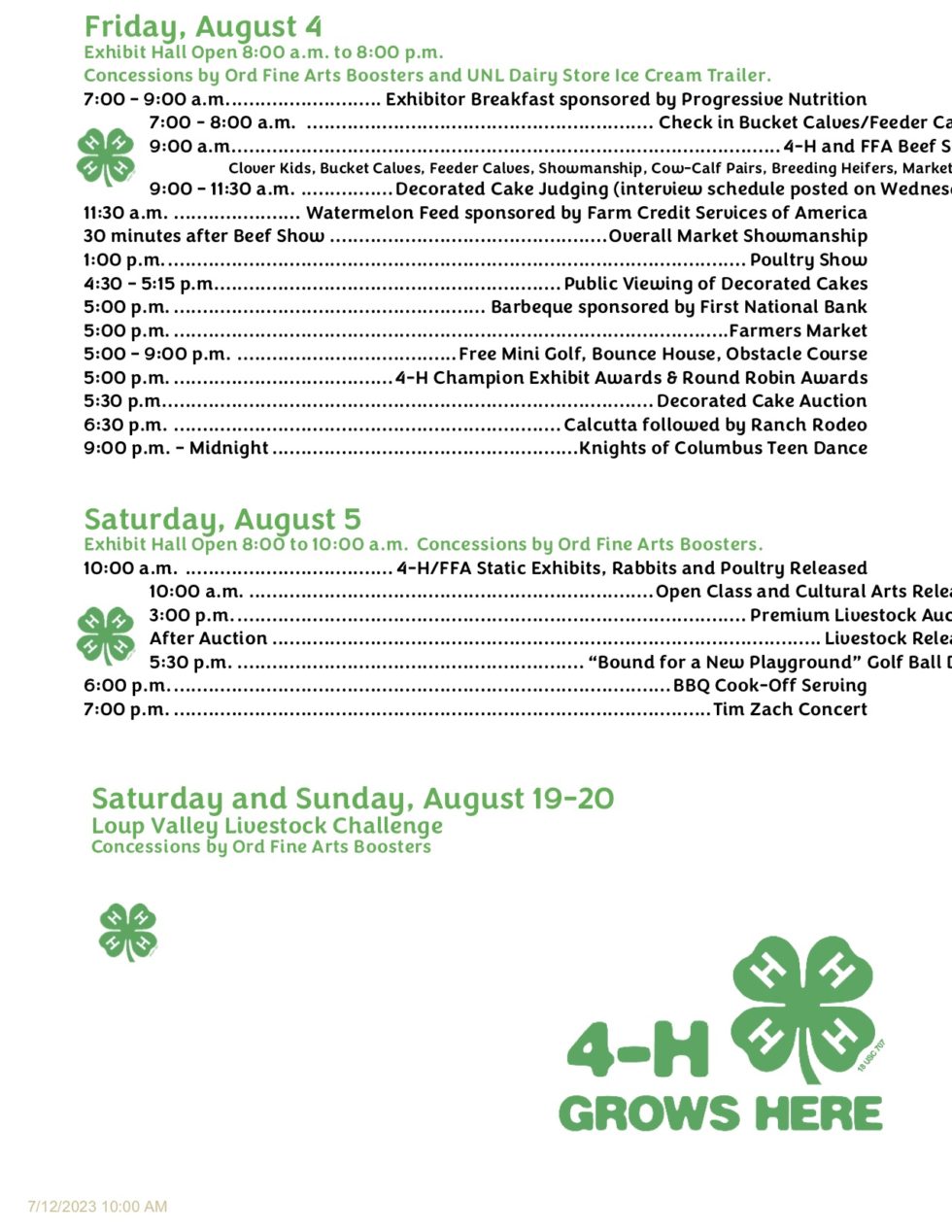 Valley County Fairgrounds Valley County Fairgrounds